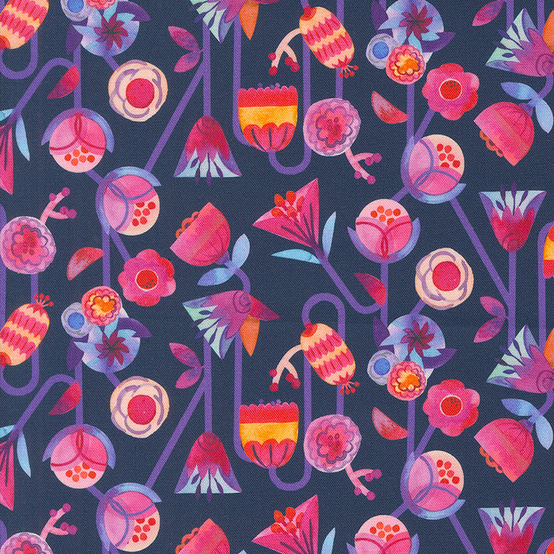 Flower Patches Candy Flowers Midnight