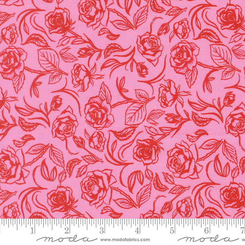 Copa Flora Roses Pink