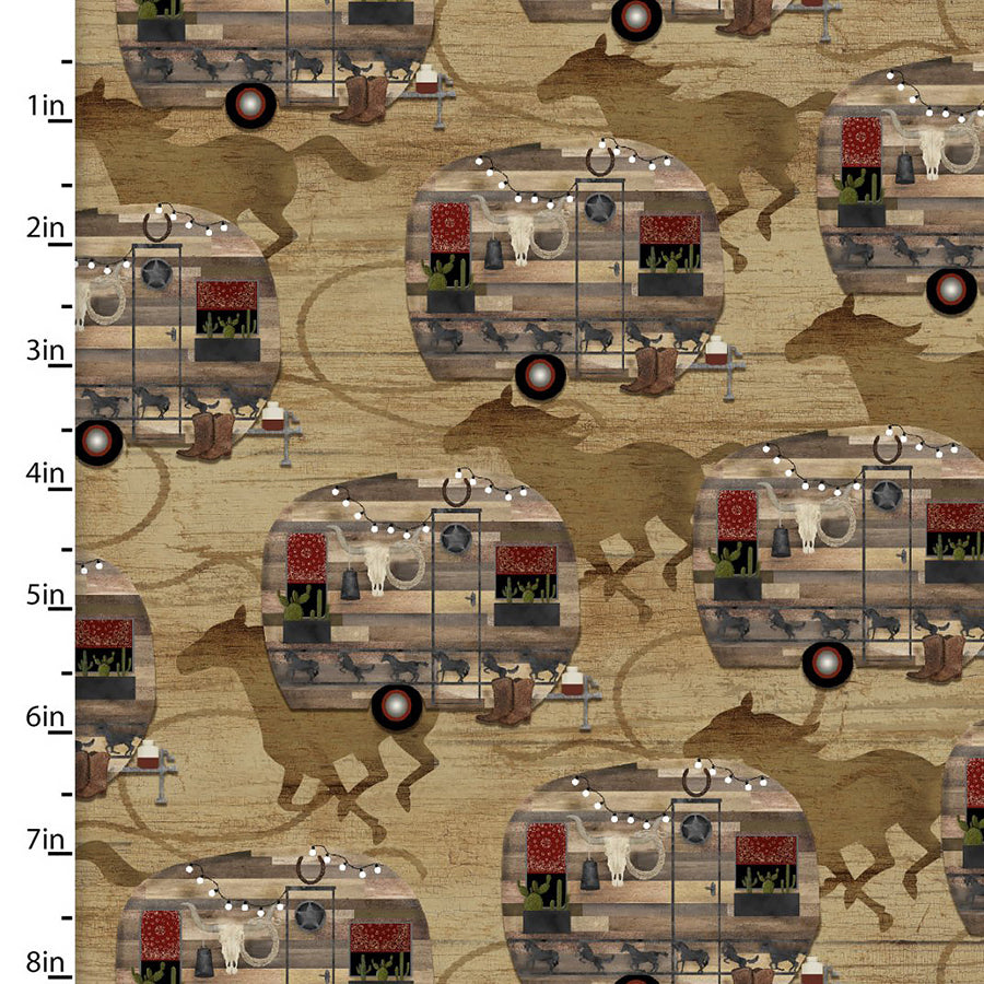 Hold Your Horses Camper Corral Tan