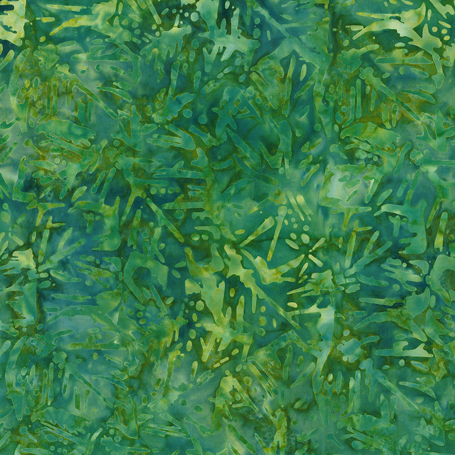 Mystic Vineyard Batiks Banana Leaf Green