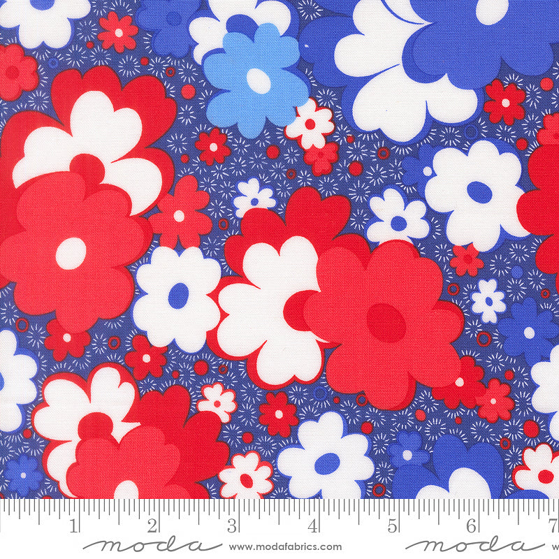 On The Porch Freedom Florals Navy
