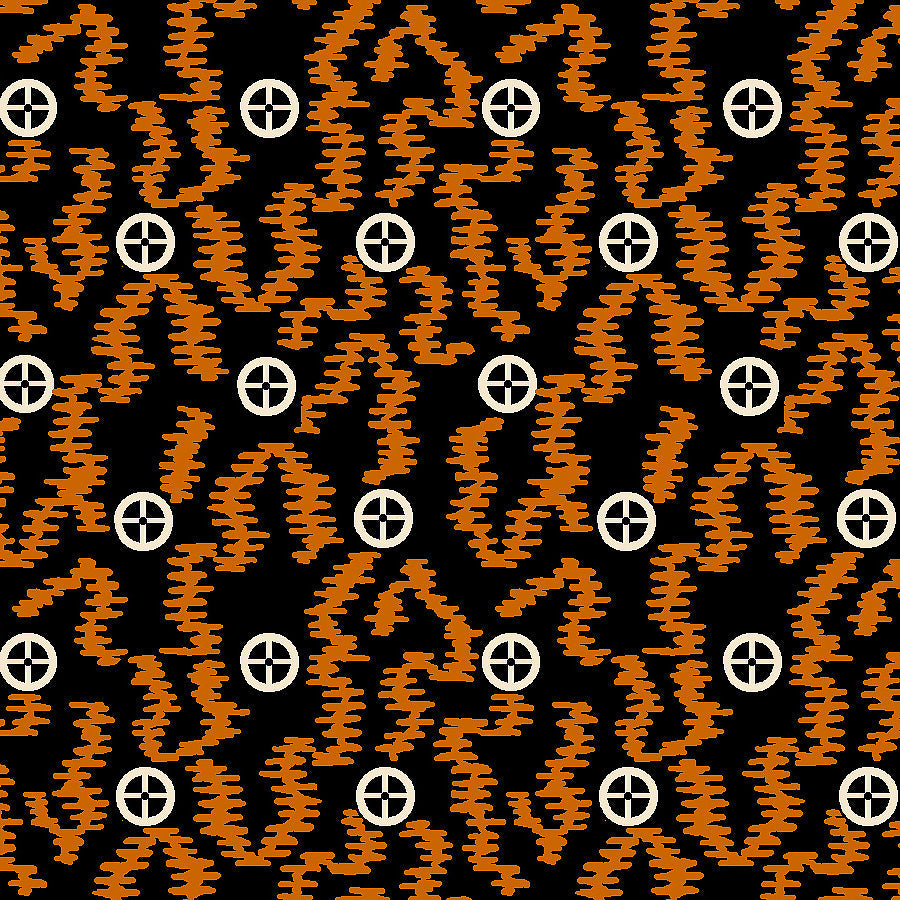 Mr. Moon Zig Zag Black/Orange