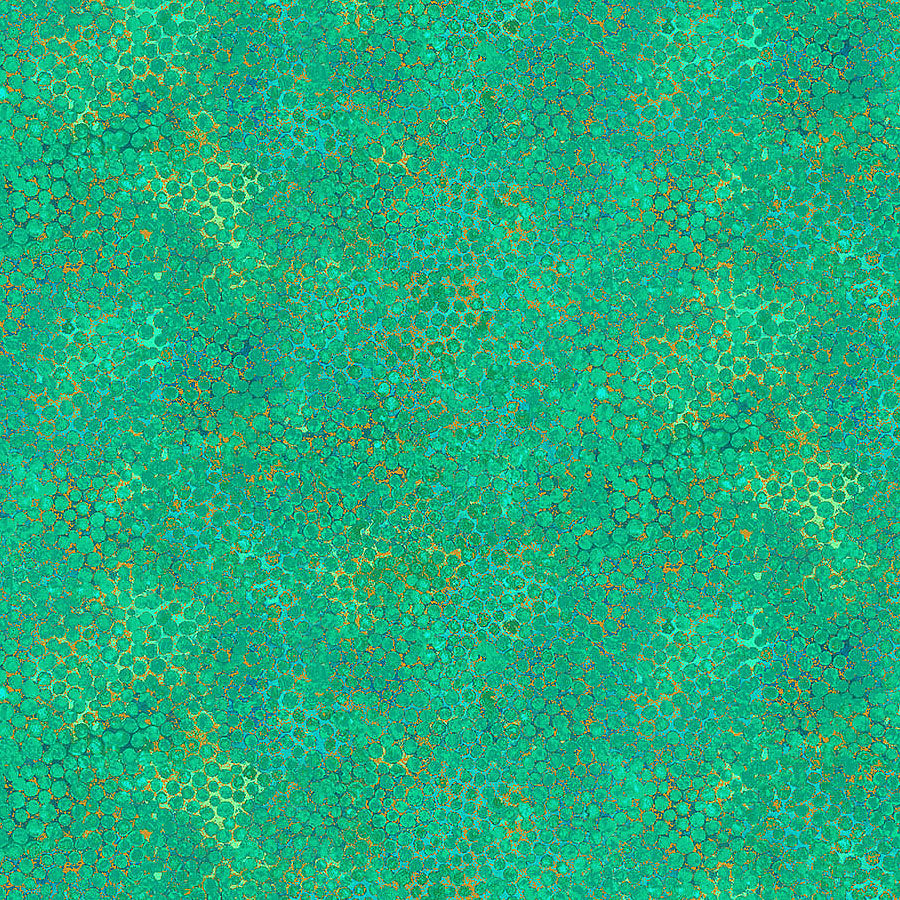 Shimmer Large Pebbles Peacock Metallic