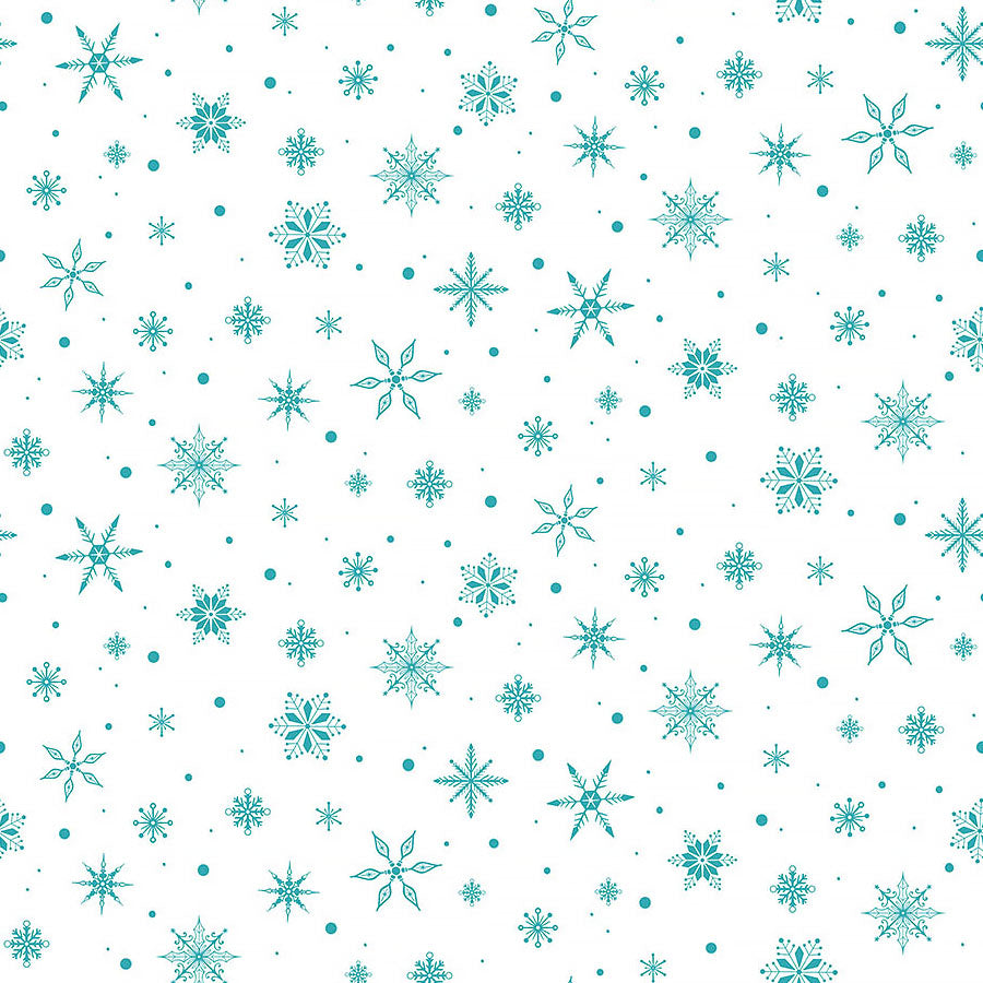 Woodland Wishes Snowflakes White
