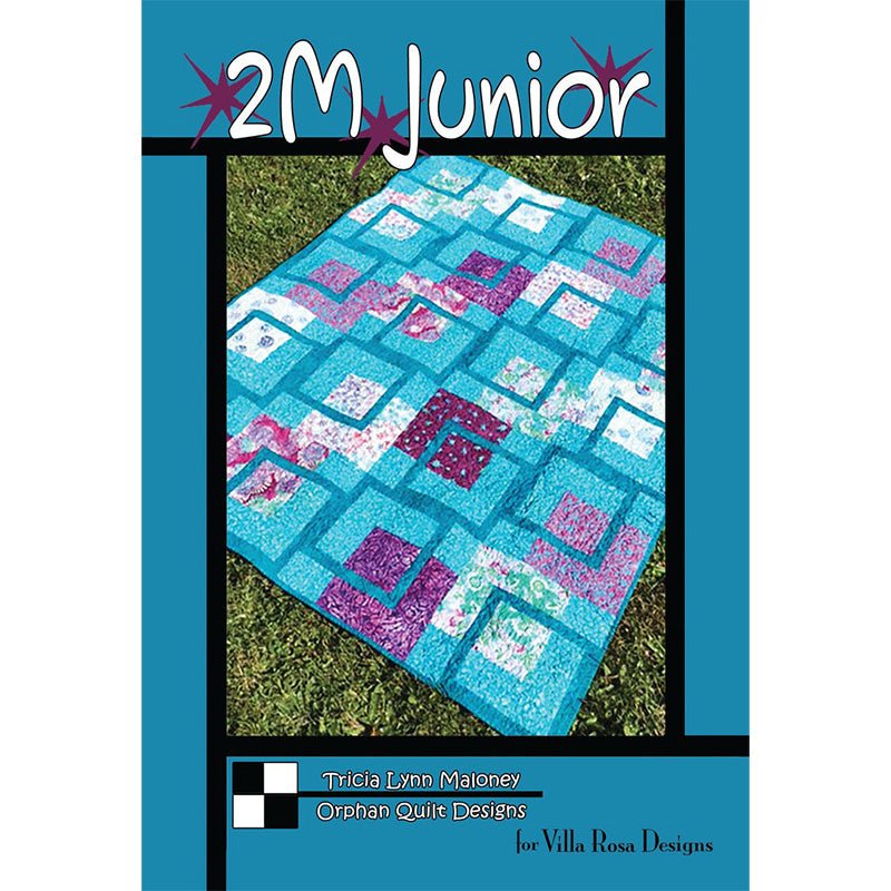 2M Junior Quilt Pattern PDF Download - Villa Rosa Designs from Fort Worth Fabric Studio