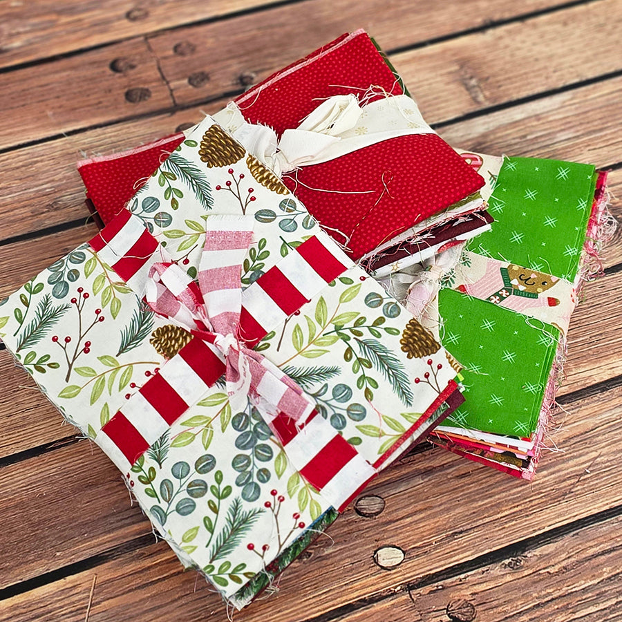 3/4 Pound Christmas Scrap Pack from FWFS