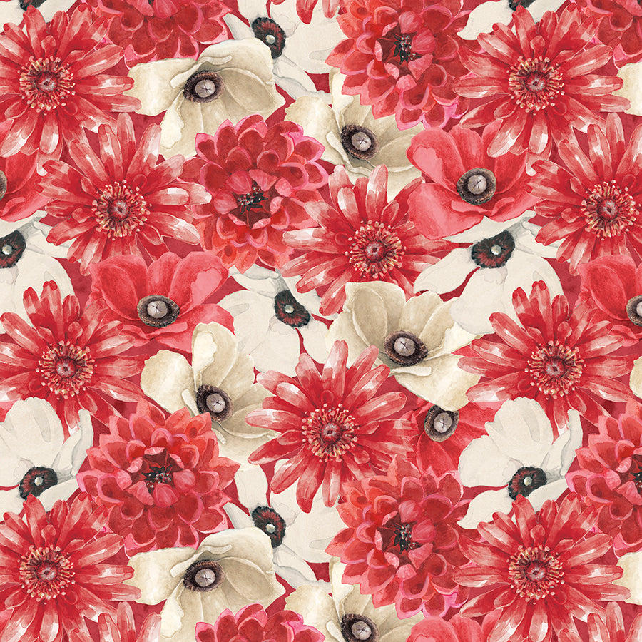 Scarlet Dreams Packed Florals Multi