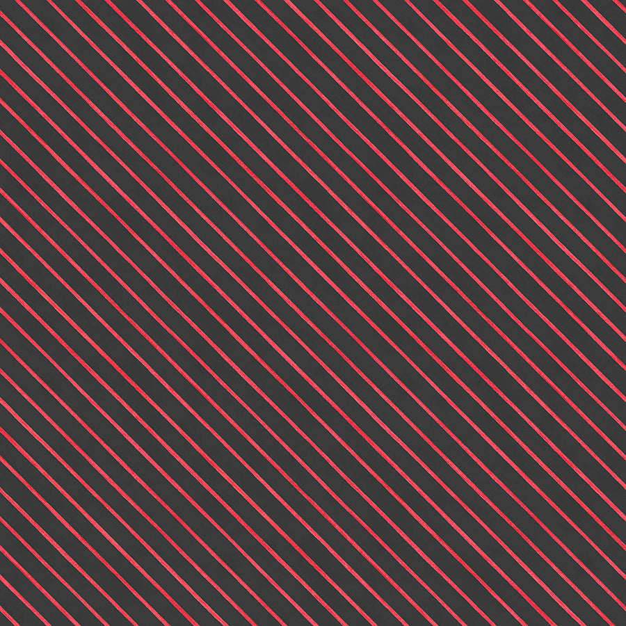Scarlet Dreams Diagonal Stripes Black