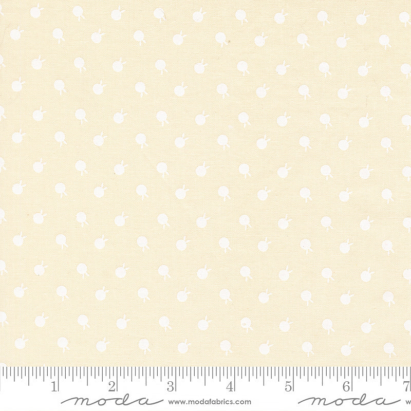 Petals & Polka Dots Berries Lace White