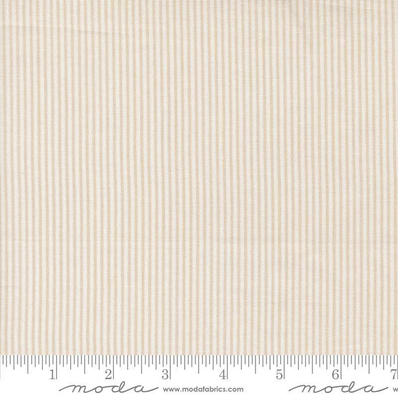 Blossom Jubilee Ticking Stripes Stone