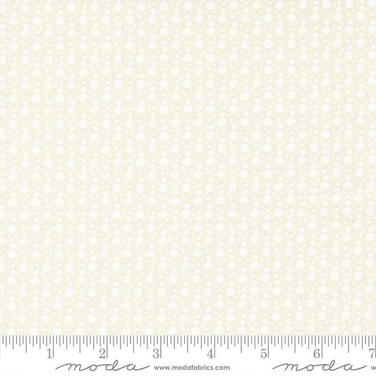 30's Playtime Bubbly Dots Eggshell White - Moda from Fort Worth Fabric Studio