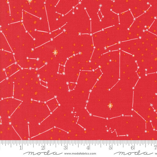 321 Blast Off Constellation Stars Mars - Moda from Fort Worth Fabric Studio