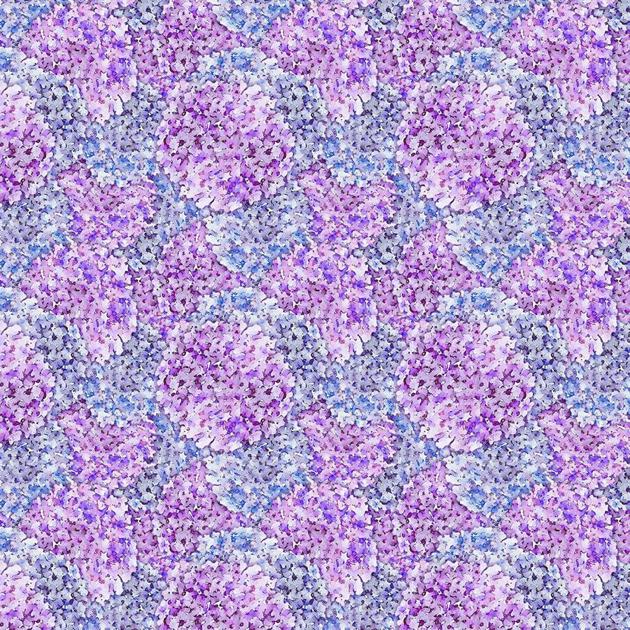 Wildflower Meadow Hydrangeas Purple