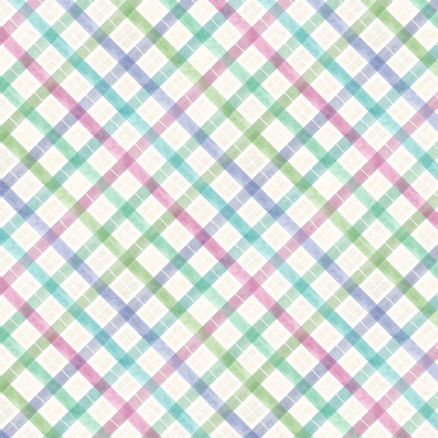 Wildflower Meadow Plaid Cream