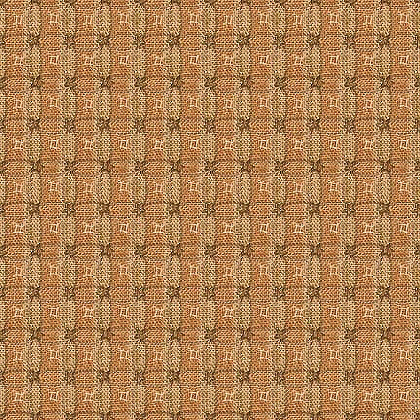 Henry Glass Oak & Maple Plaid Tan 1 Yard Cut