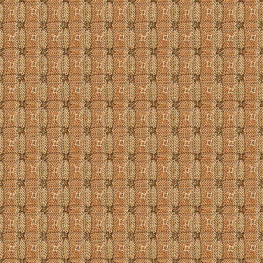 Henry Glass Oak & Maple Plaid Tan 1 Yard Cut