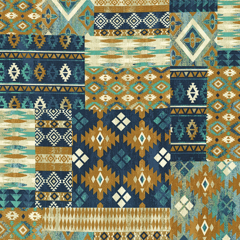 Saddle Ranch Patchwork Cheater Print Multi