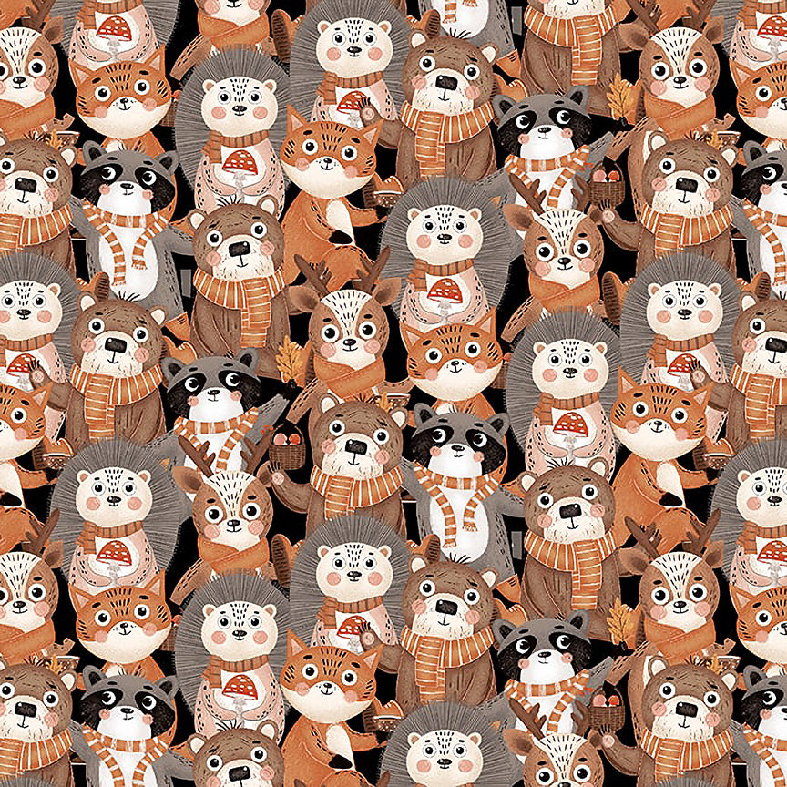 Cheerful Cheeks Packed Critters Willow Gray