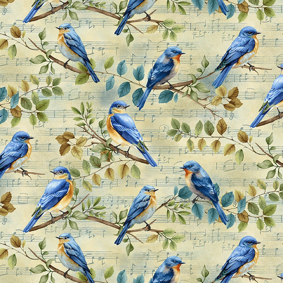 Awakenings Bird Song Pale Blue