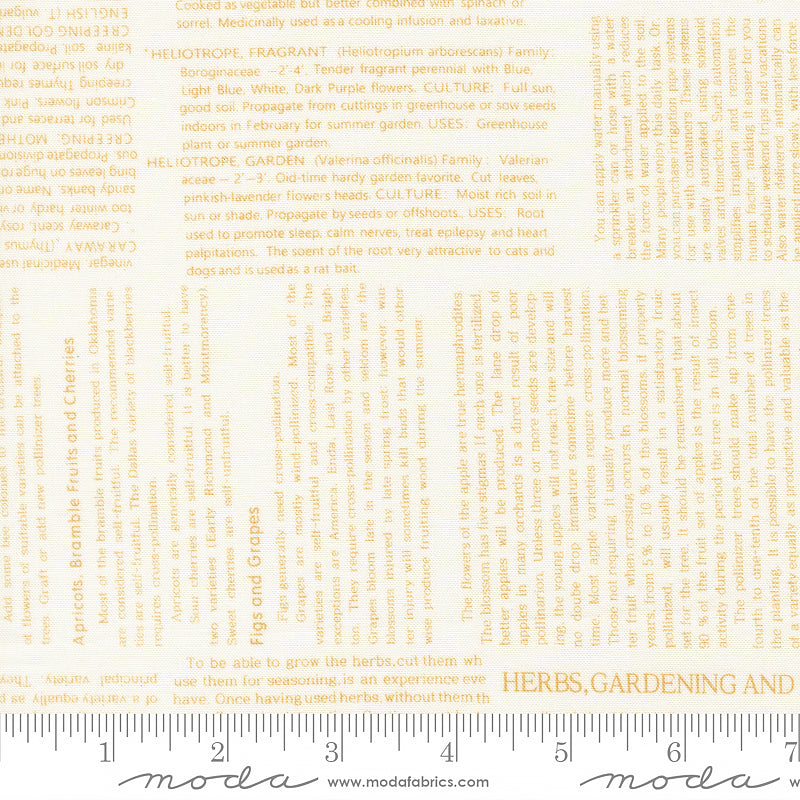 Summer's End Text & Words Almond Pie