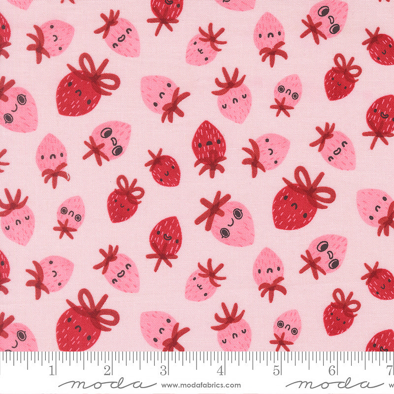 Funny Valentine Strawberries Blush