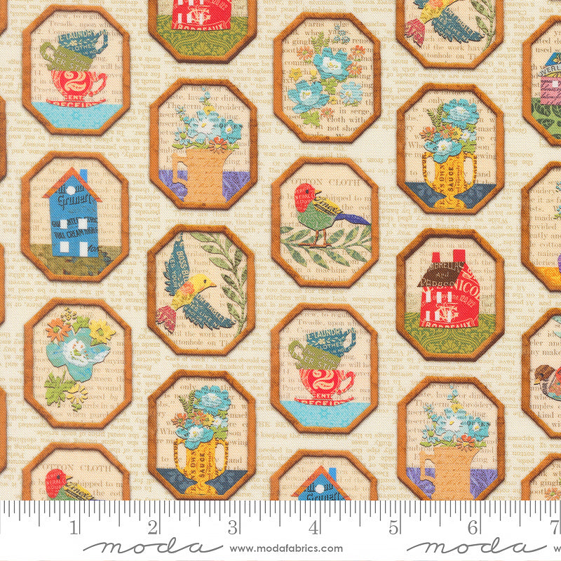 Moda Paper Hamlet Frames Paper 1 Yard Cut
