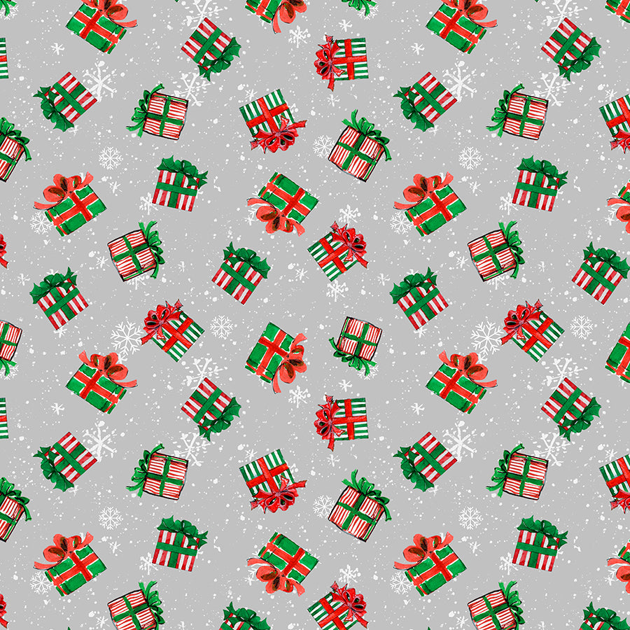 Merry Gnome-ments Gift Toss Gray