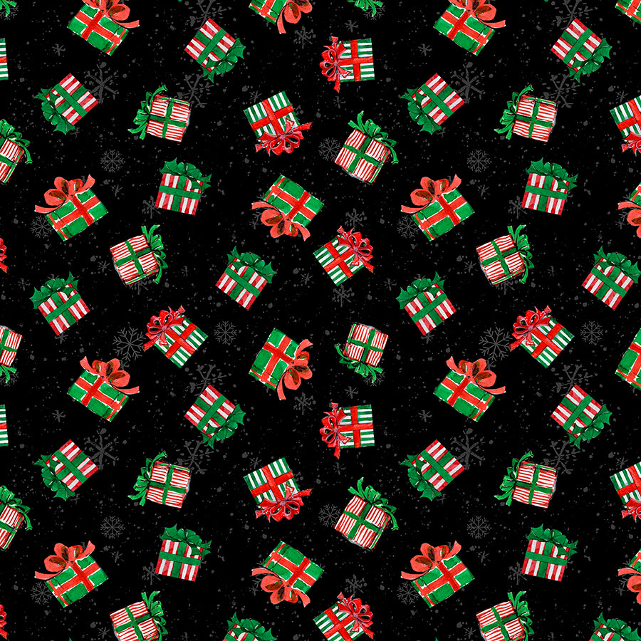 Merry Gnome-ments Gift Toss Black