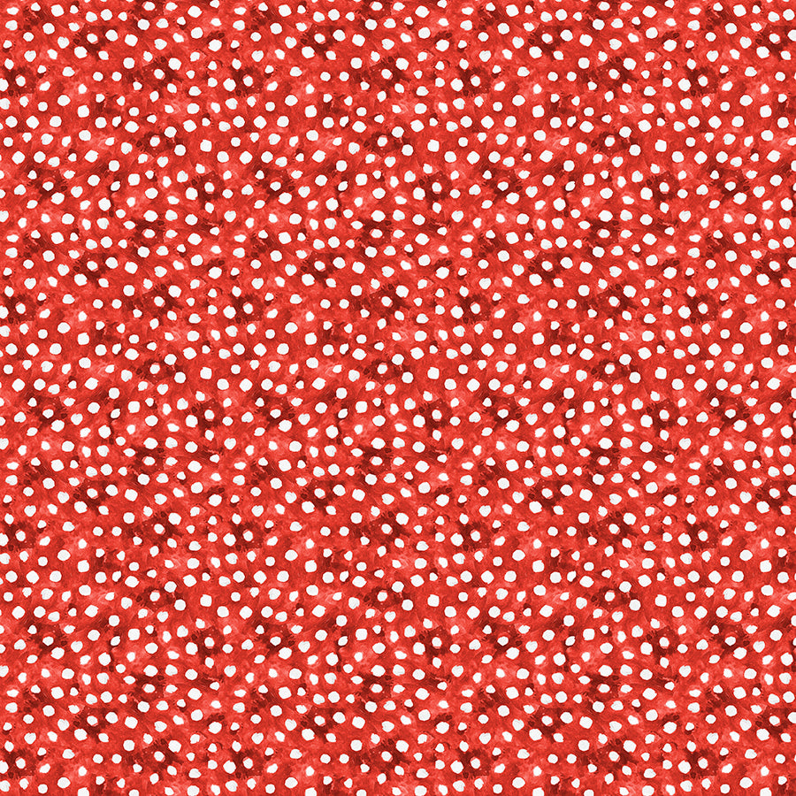 Merry Gnome-ments Mushroom Dots Red