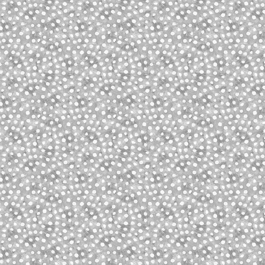 Merry Gnome-ments Mushroom Dots Gray
