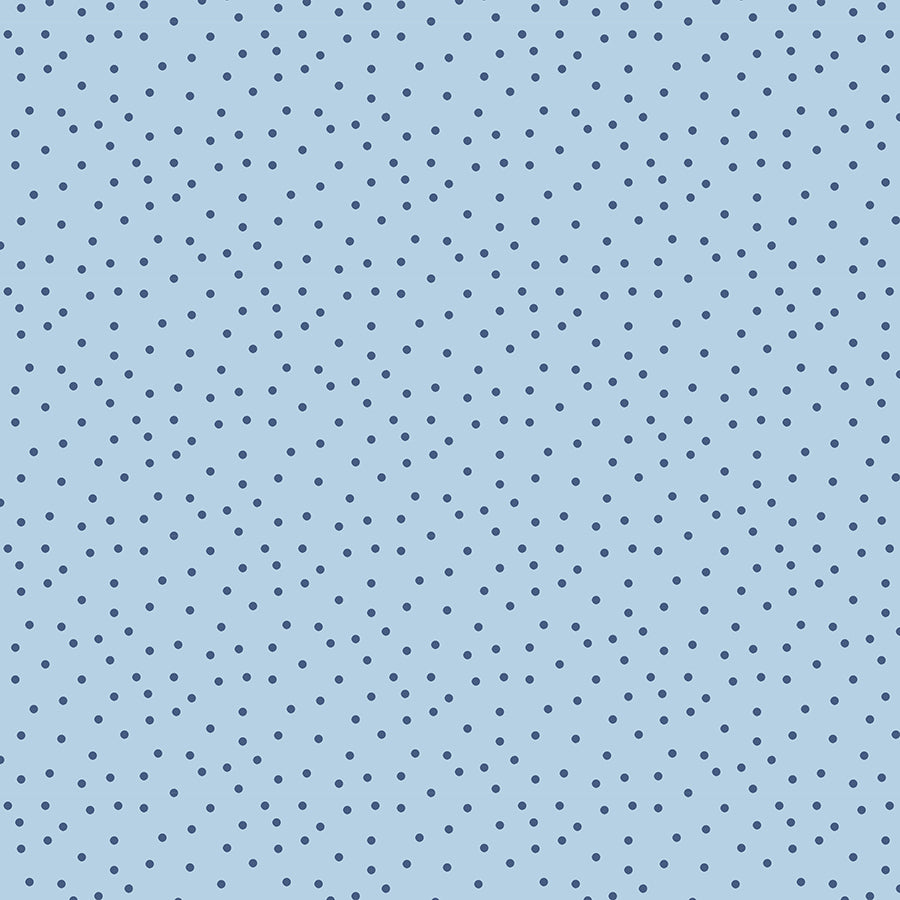 Summertime Daydream Polka Dots Light Blue