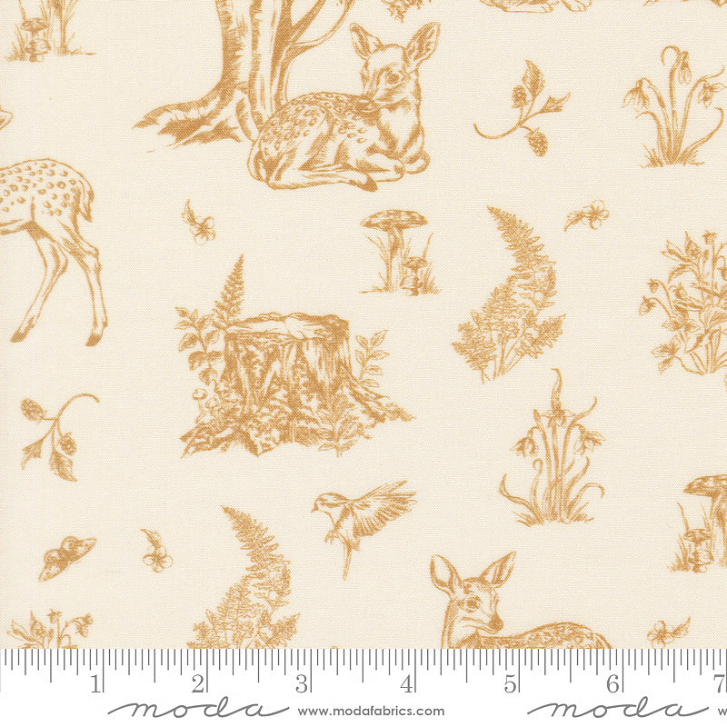 Fable & Fern Animal Toile Golden