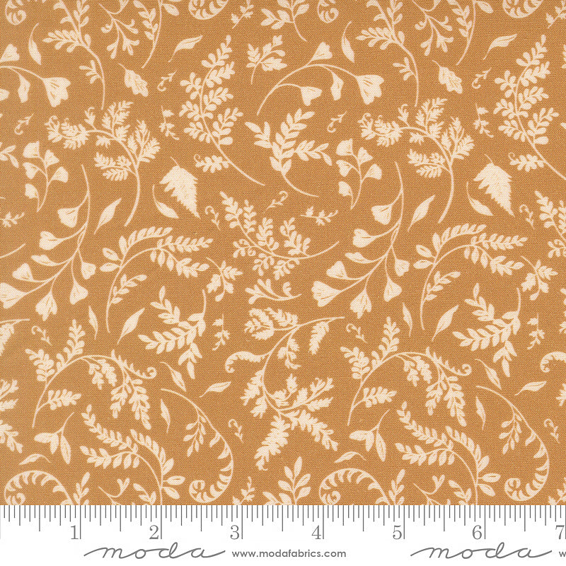 Fable & Fern Floral Leaves Golden