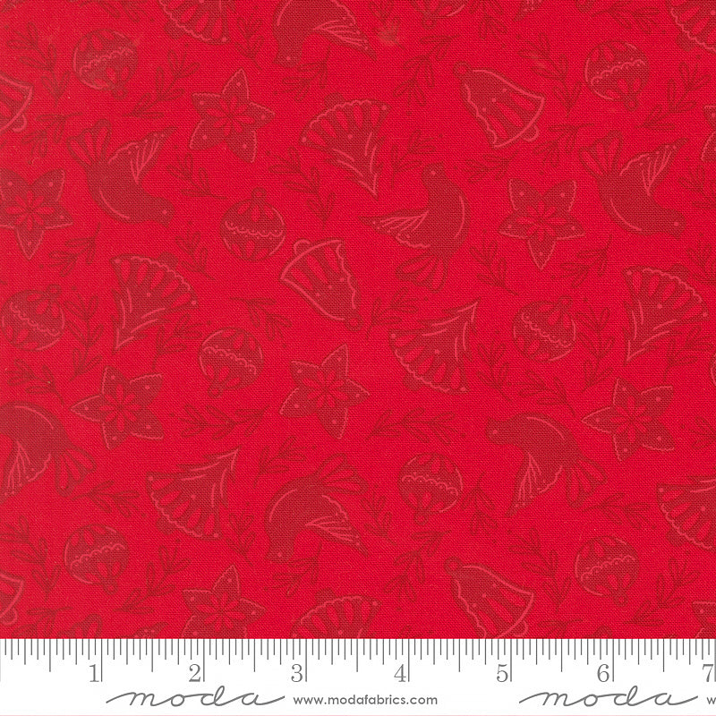 Merrily on High Cookie Cutters Christmas Red