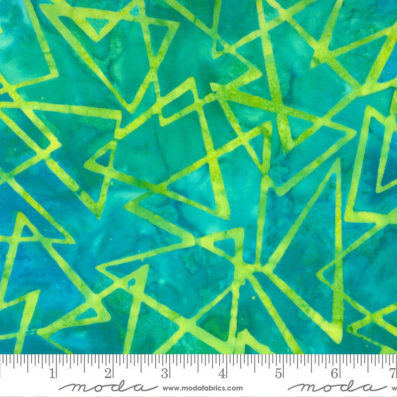 Chroma Batiks Triangle Sea