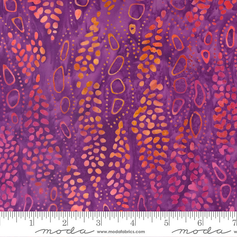 Chroma Batiks Bubbles Plum