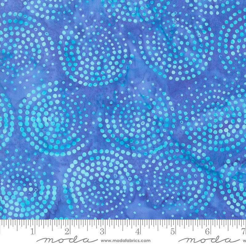 Echo Batiks Marble Dots Ocean Swirl