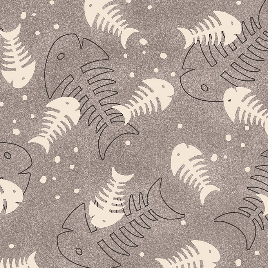 Cat Hair Don't Care Fish Bones Ash