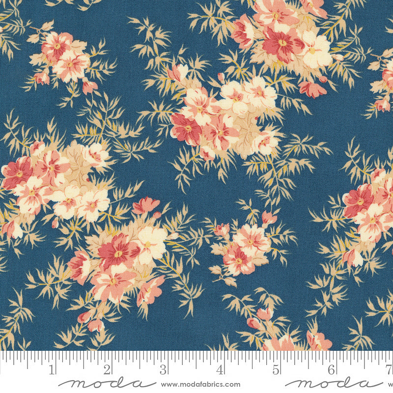 Sandalwood Cassandra Florals Indigo