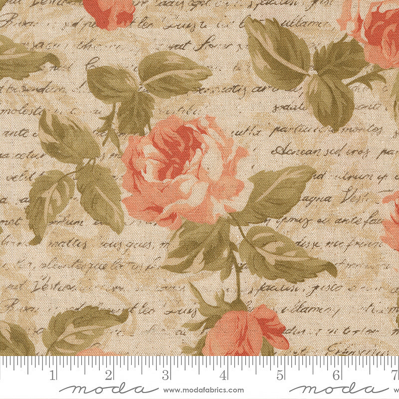 Dearly Beloved Romance Florals Mochi Linen Lace