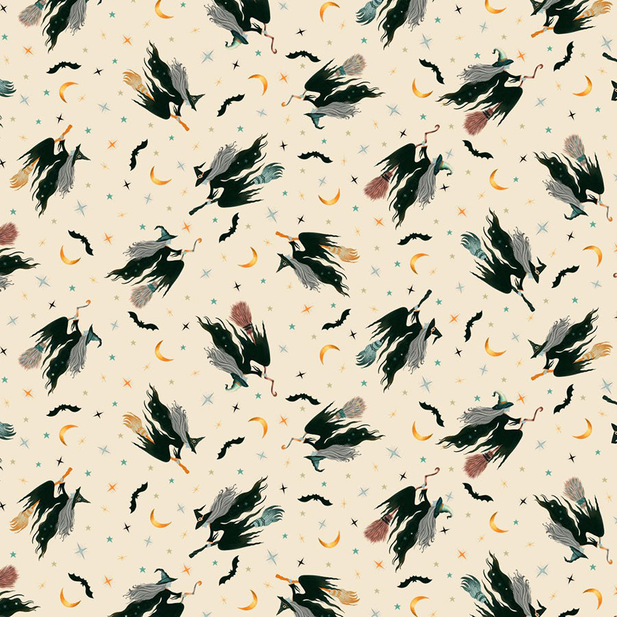 Witchy Wicked Witches Flying Cream