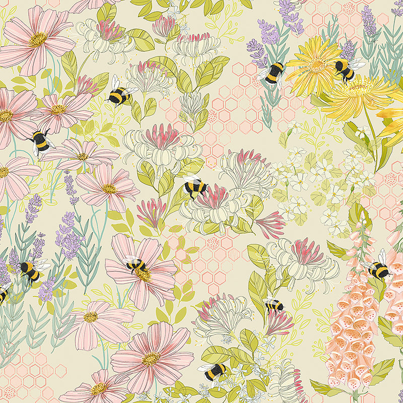Pollinators Bee Garden Cloud