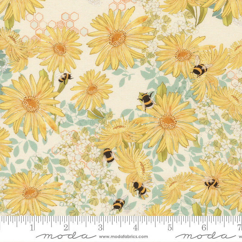 Pollinators Daisy Florals Cloud