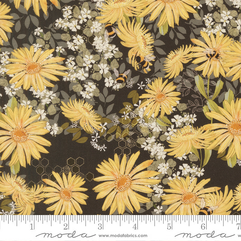 Pollinators Daisy Florals Onyx