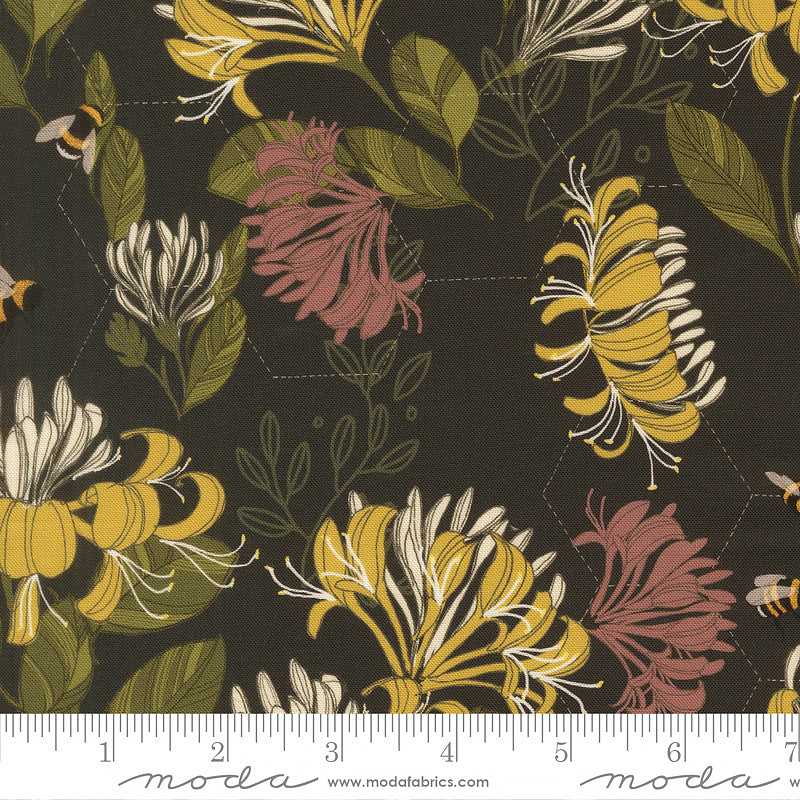 Pollinators Honeysuckle Florals Onyx