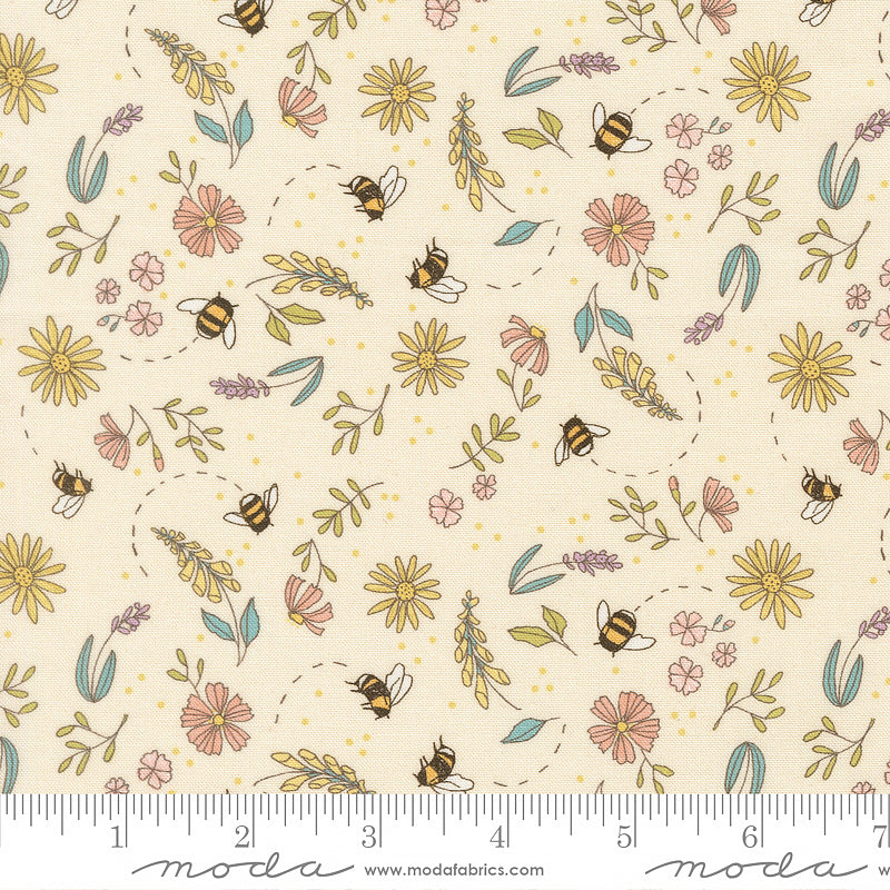 Pollinators Bee Florals Cloud