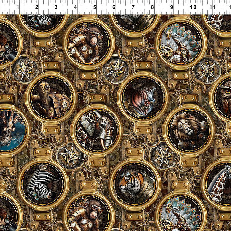 Steampunk Menagerie Portraits Multi