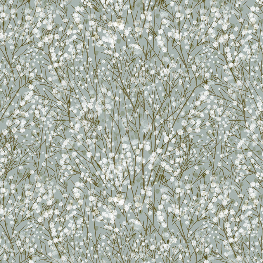 Pastoral Serenade Cotton Plants Sage