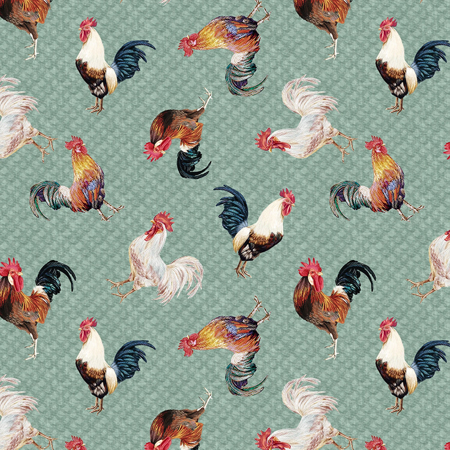 Pastoral Serenade Roosters Green