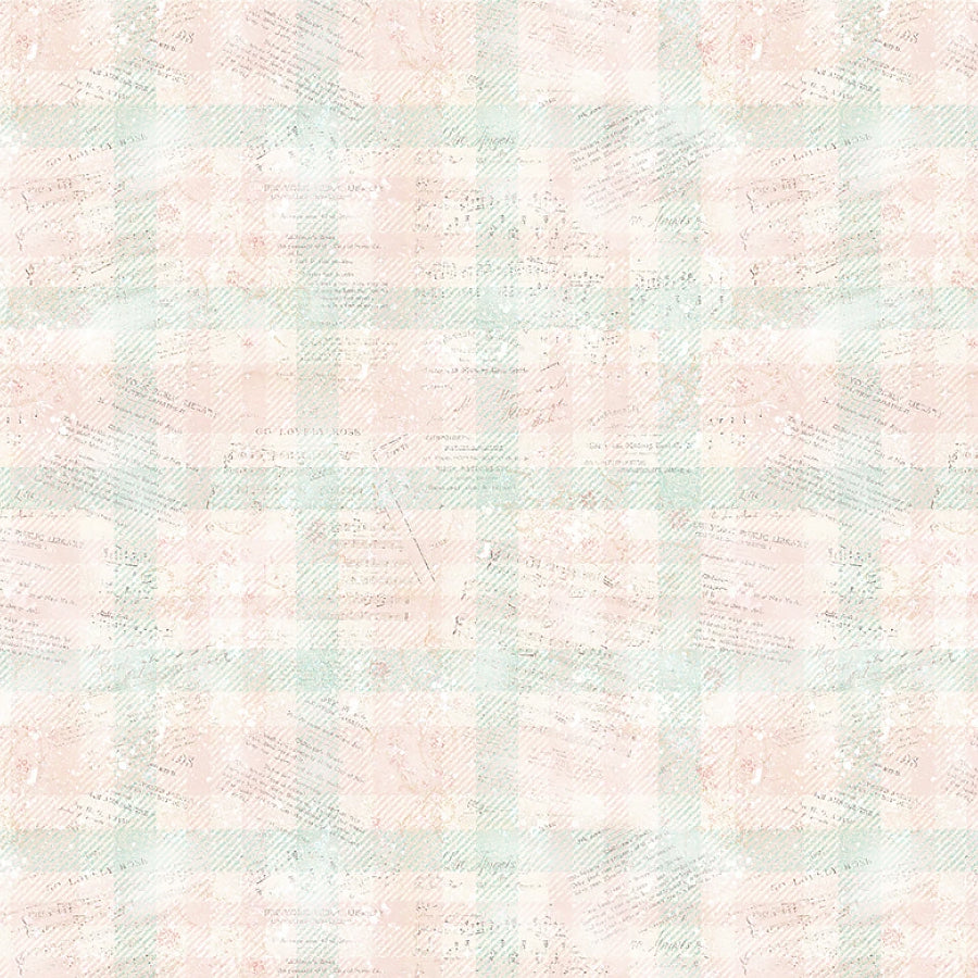 Sweet Spring Plaid Pink